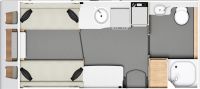 2025 Elddis Affinity 520 Layout
