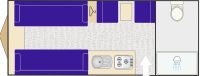 2017 Coachman Wanderer 17/4 Layout