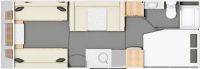 2019 Elddis Rambler 21FB Layout