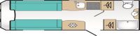 2024 Coachman VIP 460 (D) Layout