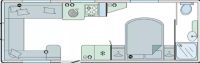 2025 Bailey Pegasus GT75 Bologna (D) Layout