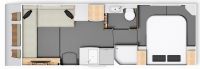 2024 Elddis Buccaneer Bermuda (D) Layout