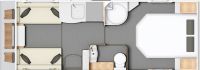 2025 Elddis Affinity 550 (D) Layout