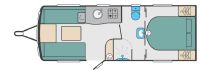 2020 Swift Challenger Hi-Style 560 Layout