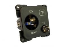 C-Line 12 Volt & TV Socket