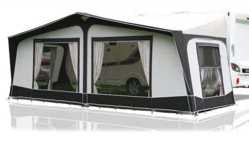 2021 Bradcot Aspire Full Awning: Charcoal/Grey: Size 780 (766-795): Alloy Frame Upgrade