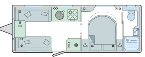 2025 Bailey Unicorn Deluxe Vigo (D) Layout