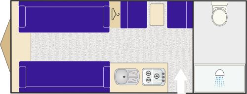 2019 Coachman VIP 520 Layout