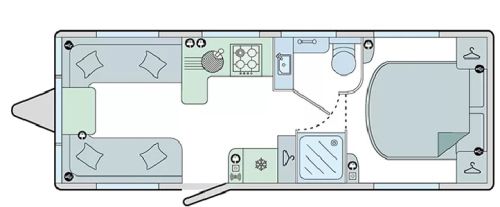 2019 Bailey Pegasus Grande Palermo Layout