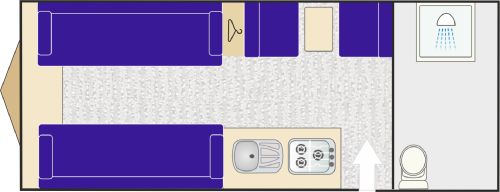 2024 Coachman VIP 520 Layout