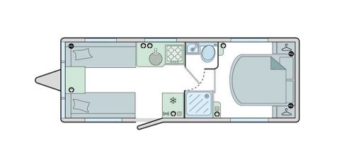 2024 Bailey Phoenix 640 Layout