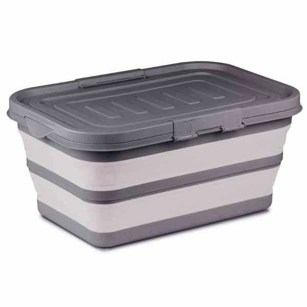 Kampa Collapsible Large Storage Box Grey **** Special Offer ****