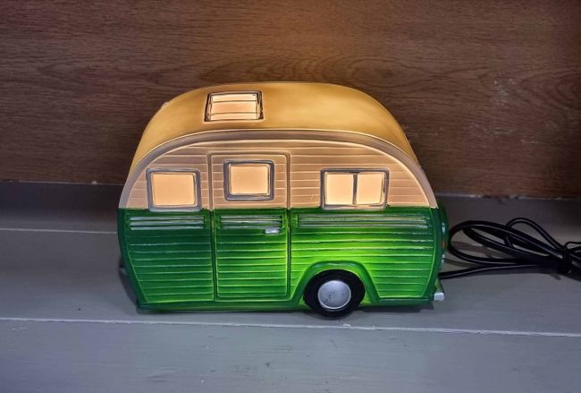 Quest LED Home Is Where You Tow It Caravan Lamp Green
