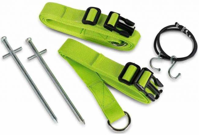 Dometic Storm Tie Down Kit Green