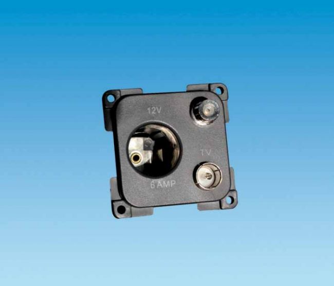 C-Line 12 Volt, TV & Satelite Socket