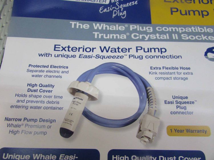 Whale Caravan Water Pump Truma Carver assembly EP1622 High Flow